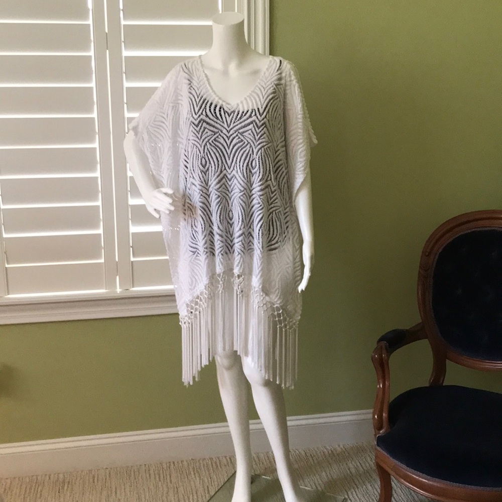 White Tunic Top - Sand, Sea or Shopping 🛍
